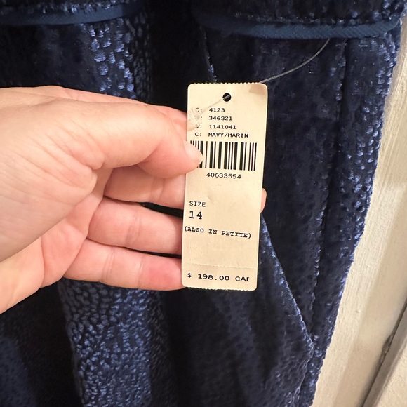 Elevenses size 14 blue halter jumpsuit - Picture 8 of 10